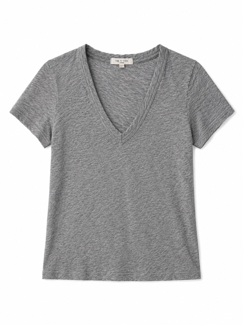 Rag & Bone Heather Gray V-Neck Tee – Women’s XS